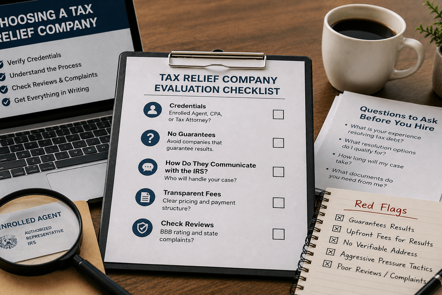 How to Tell If a Tax Relief Company Is Actually Going to Help You (Or Just Take Your Money)