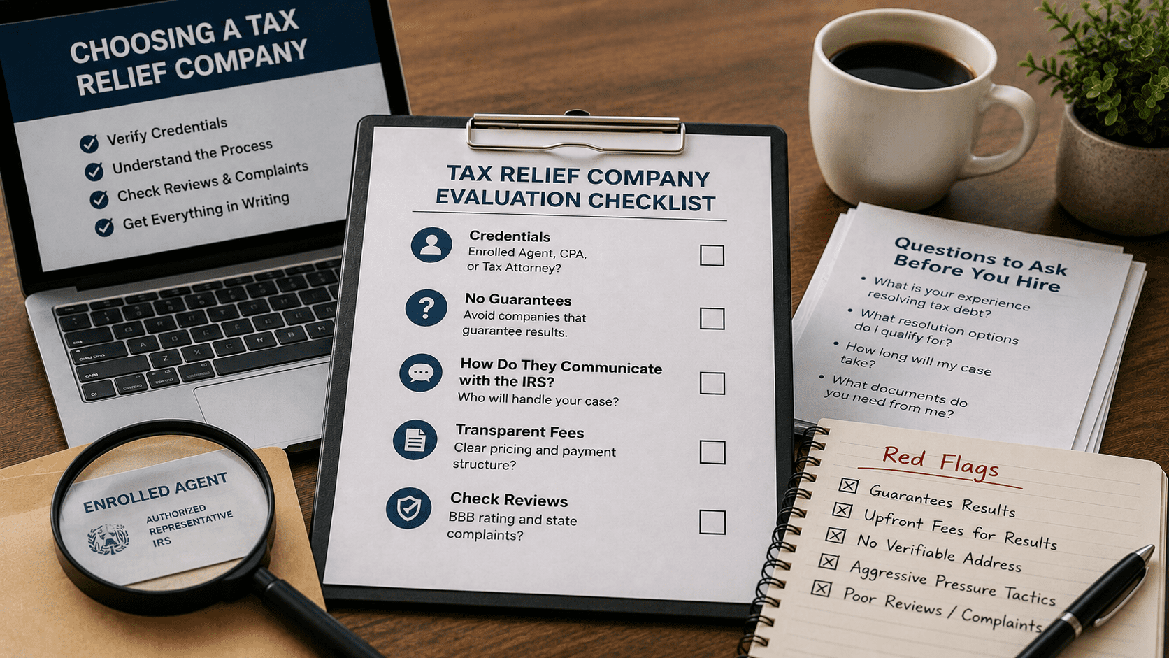 How to Tell If a Tax Relief Company Is Actually Going to Help You (Or Just Take Your Money)